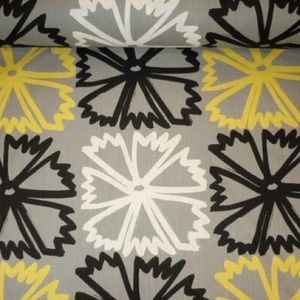 Mod Vintage Layla Color Dusk Yellow Gray Fabric